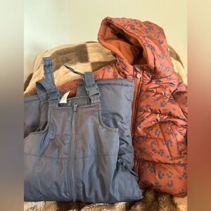 Carter’s Hooded Puffer Jacket & Snowpants